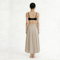 ECLAIR PLEATS LONG SKIRT - 图片 2