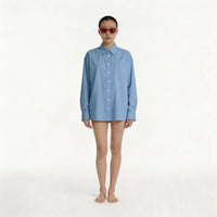 COTTON RELAXED SHIRT - 图片 1
